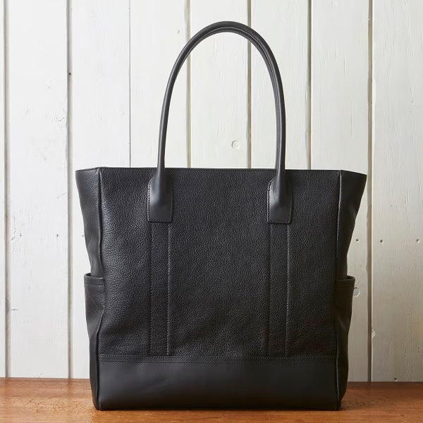牛革×やぎ革コンビ ビッグトートLcapa 【AZ-048】