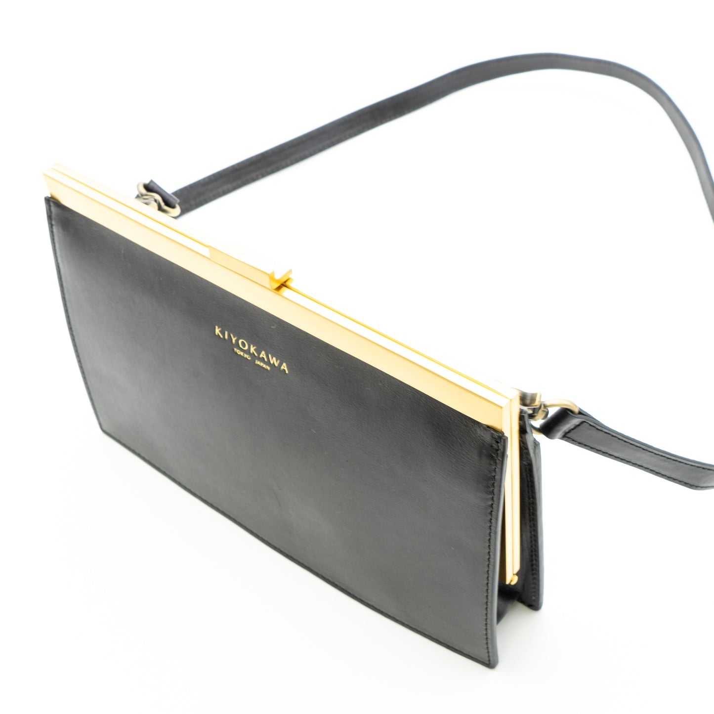 牛革ヌメ 口金クラッチ 【AUD001】