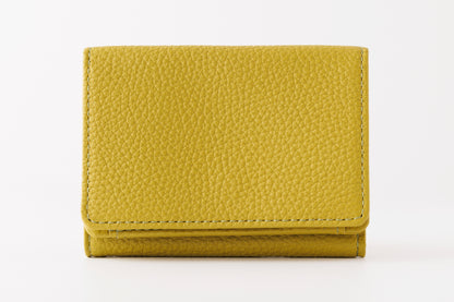 Cowhide Shrink Mini Wallet (Tri-fold Wallet) [SK003]
