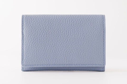 Cowhide Shrink Mini Wallet (Tri-fold Wallet) [SK003]