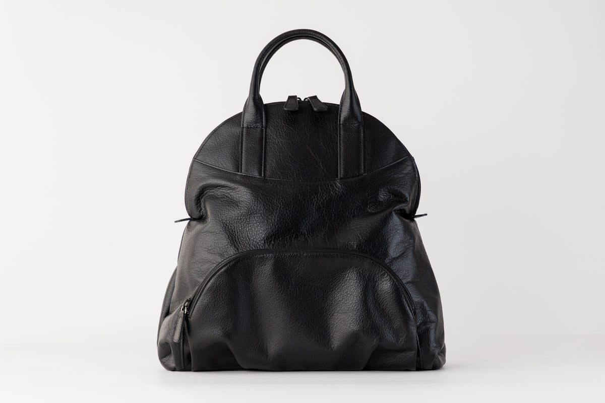 美品 OZAY LEATHER 2WAY 本革 リュック 黒 2way ショルダー 本革 